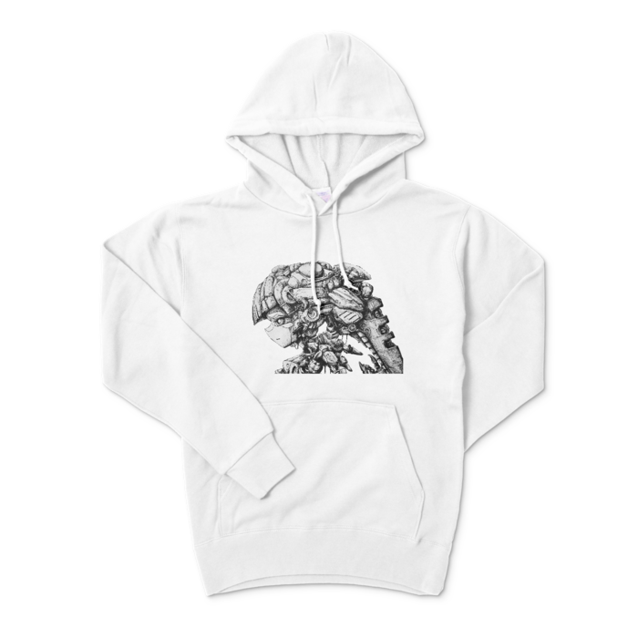 パーカー - S - ホワイト