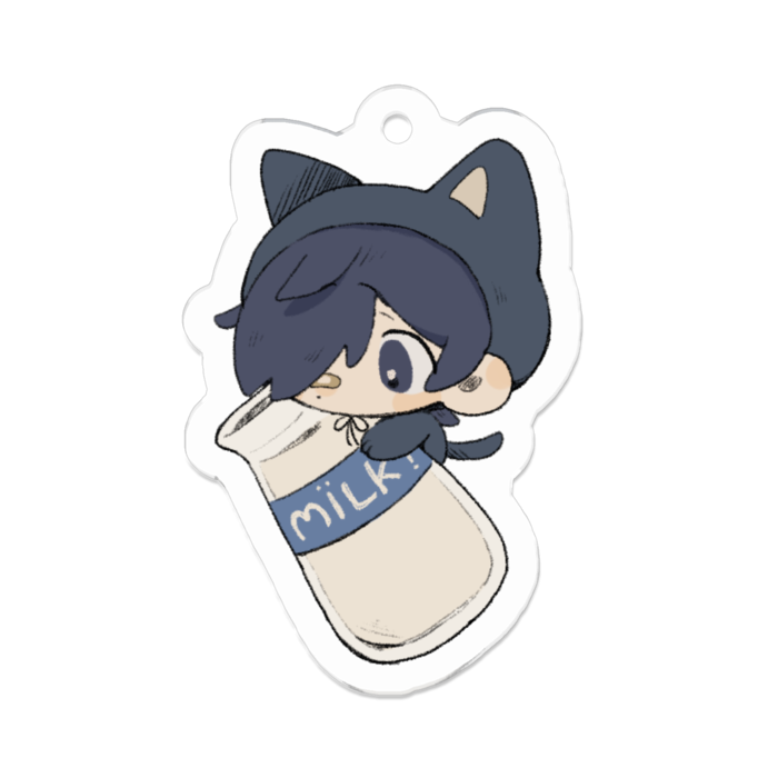 アクリルキーホルダー - 50 x 50 (mm)