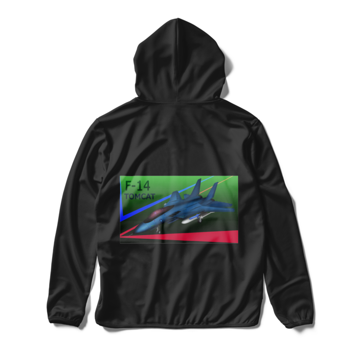 ジップパーカー - S - ブラック