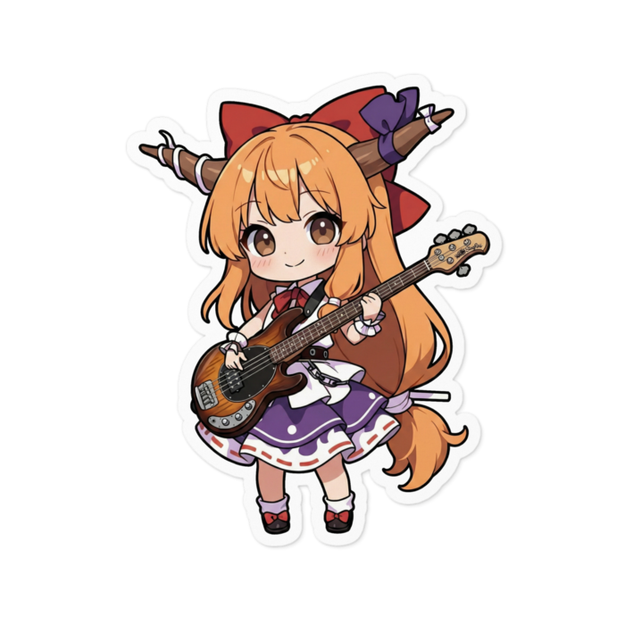 ステッカー - 100 x 100 (mm)(キャラのみ)