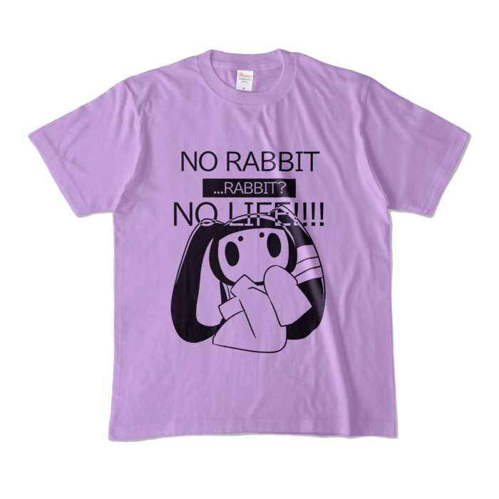 カラーTシャツ - M - ライトパープル (淡色)