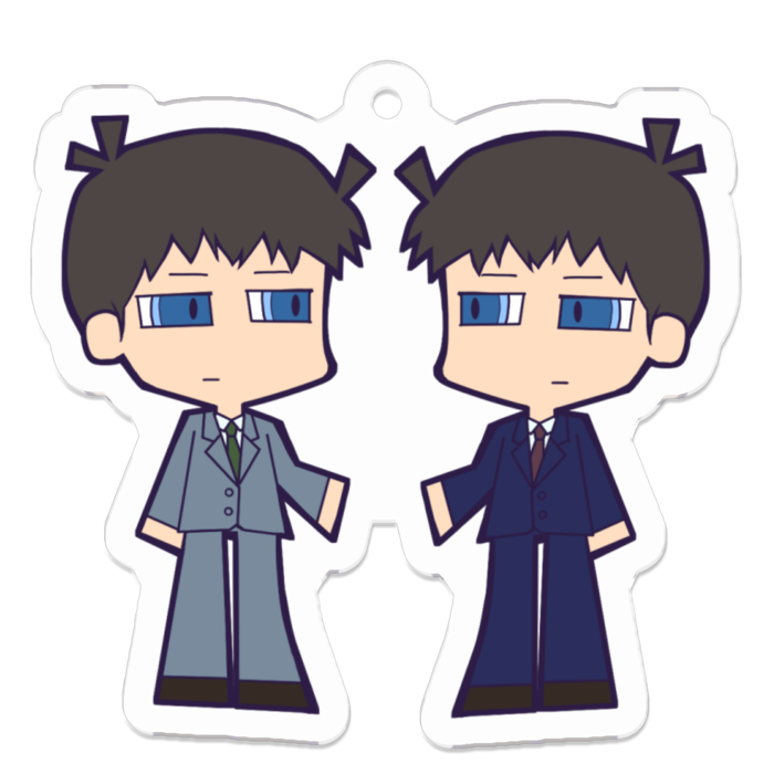 アクリルキーホルダー（コーティング） - 50 x 50 (mm)