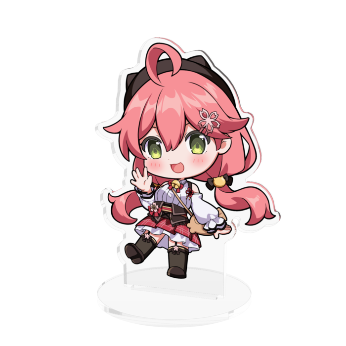 ちびさくらみこアクリルフィギュア - 100x100mm