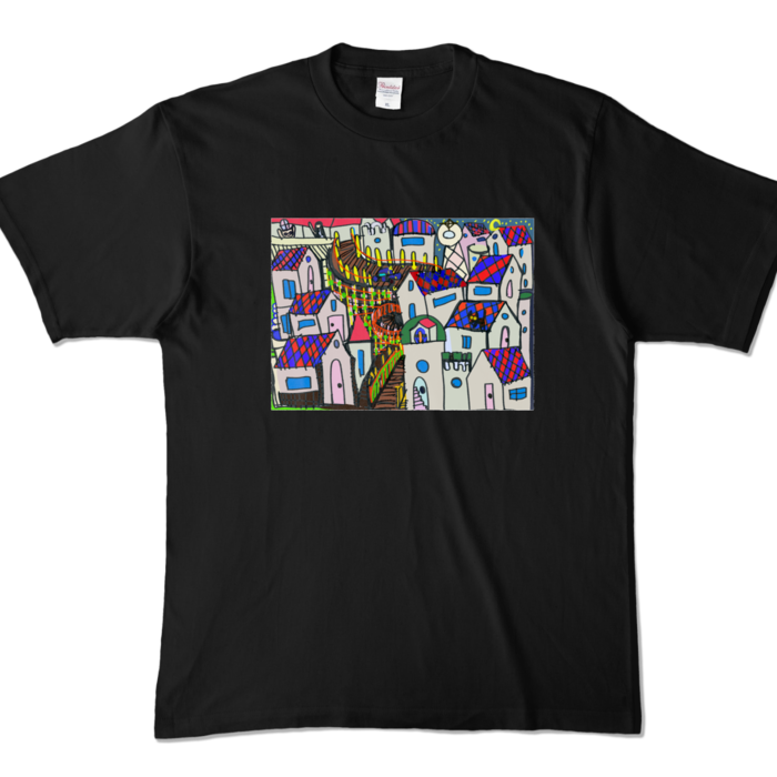 カラーTシャツ - XL - ブラック (濃色)