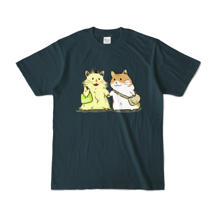 カラーTシャツ - S - デニム (濃色)