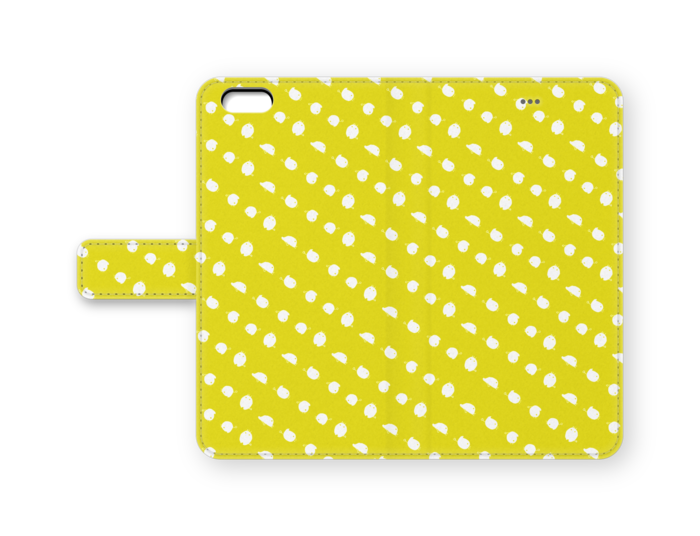 手帳型iPhoneケース - iPhone6 Plus yellow