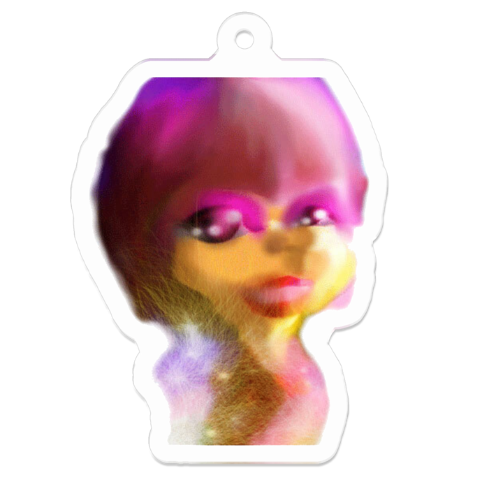 アクリルキーホルダー - 50 × 50 (mm)