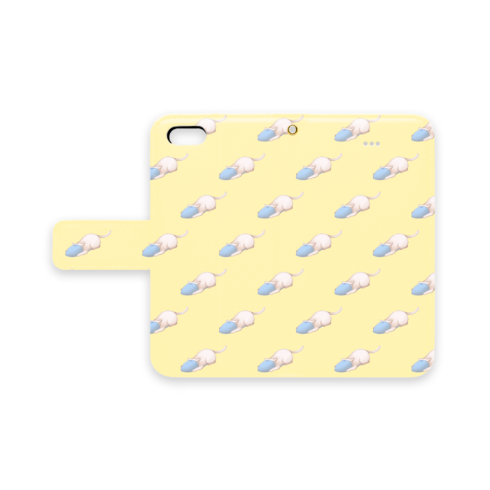 手帳型iPhoneケース - iPhone 5 / 5s / SE - ストラップ穴 あり
