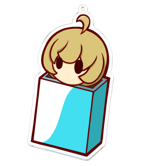 アクリルキーホルダー - 100 x 100 (mm)