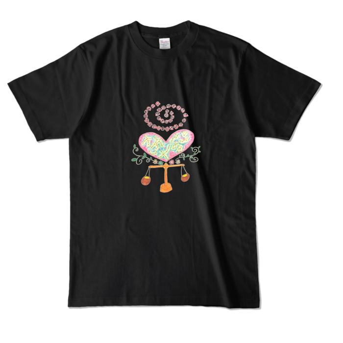 カラーTシャツ - L - ブラック (濃色)