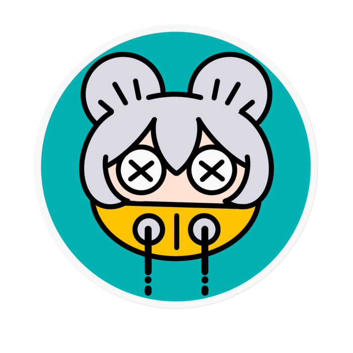 ステッカー - 100 x 100 (mm)(1)