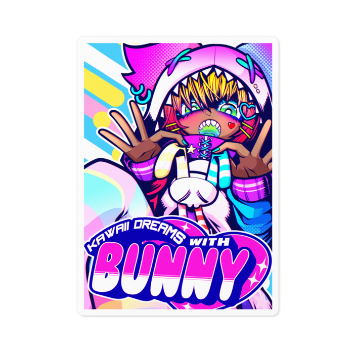 ステッカー - 100 x 100 (mm)