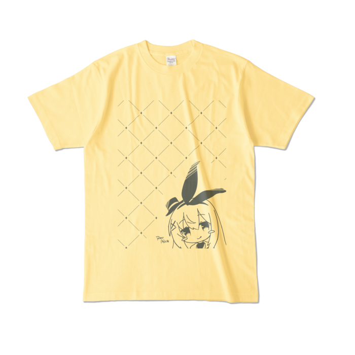 カラーTシャツ - L - ライトイエロー (淡色)