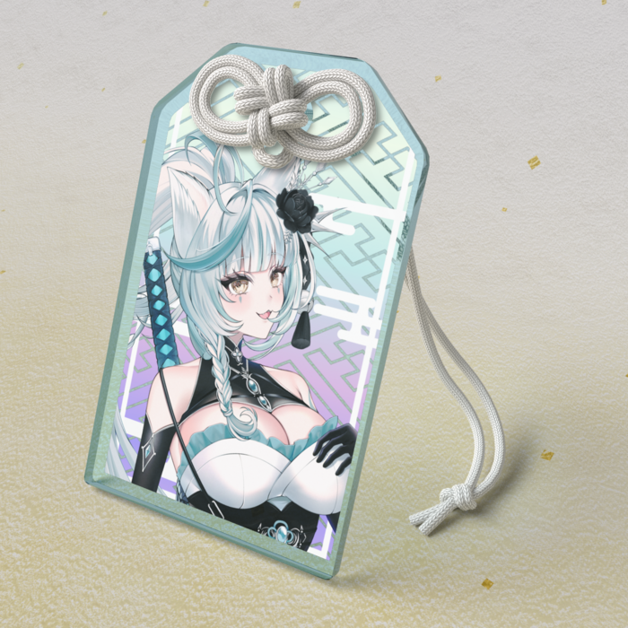 アクリルお守り - 50 × 80mm