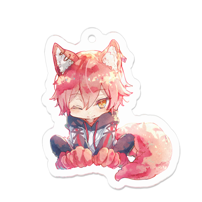 アクリルキーホルダー - 50 x 50 (mm)