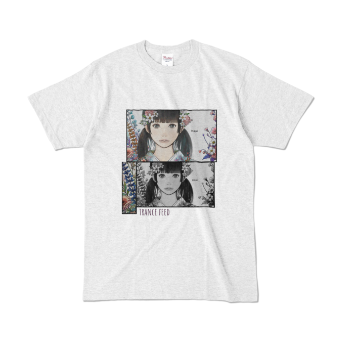 カラーTシャツ - L - アッシュ (淡色)