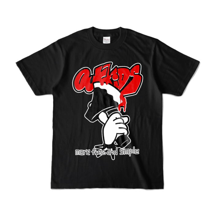 カラーTシャツ - S - ブラック (濃色)