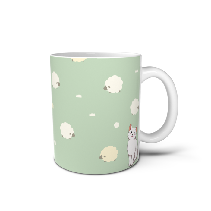 マグカップ - 直径 8 cm / 高さ 9.5 cm