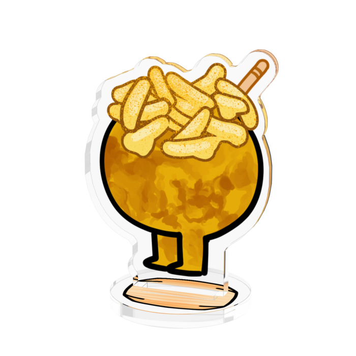 チーズカレー - 50x50mm