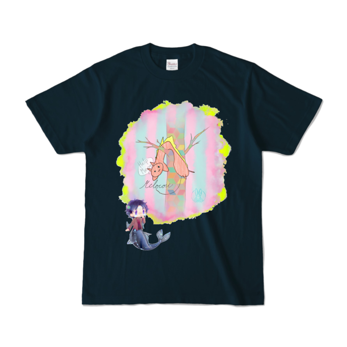カラーTシャツ - S - ネイビー (濃色)