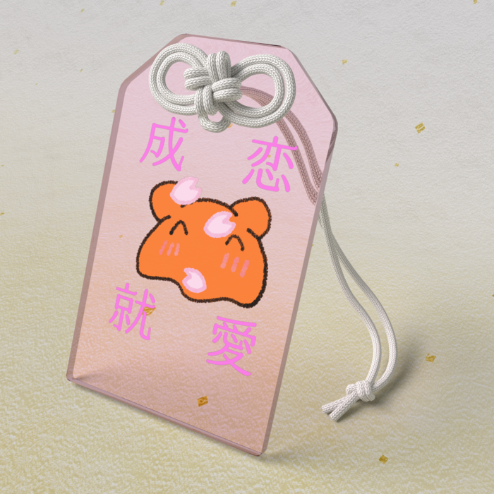 アクリルお守り（やわメンちゃん） - 50 × 80mm(1)