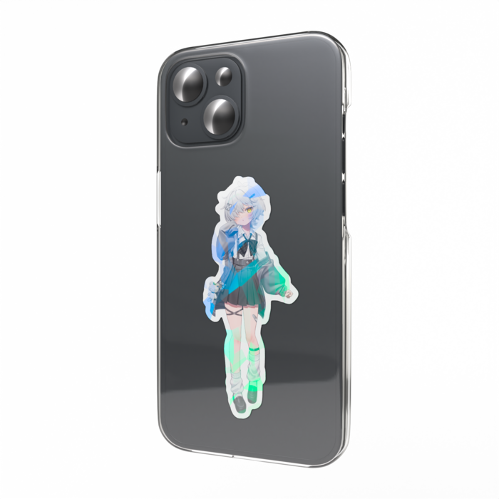 等身ぽこホログラムステッカー