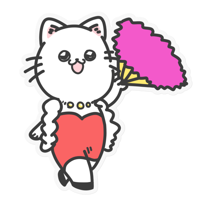 ステッカー - 100 x 100 (mm)