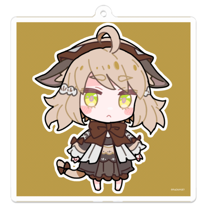 アクリルキーホルダー - 70 x 70 (mm)