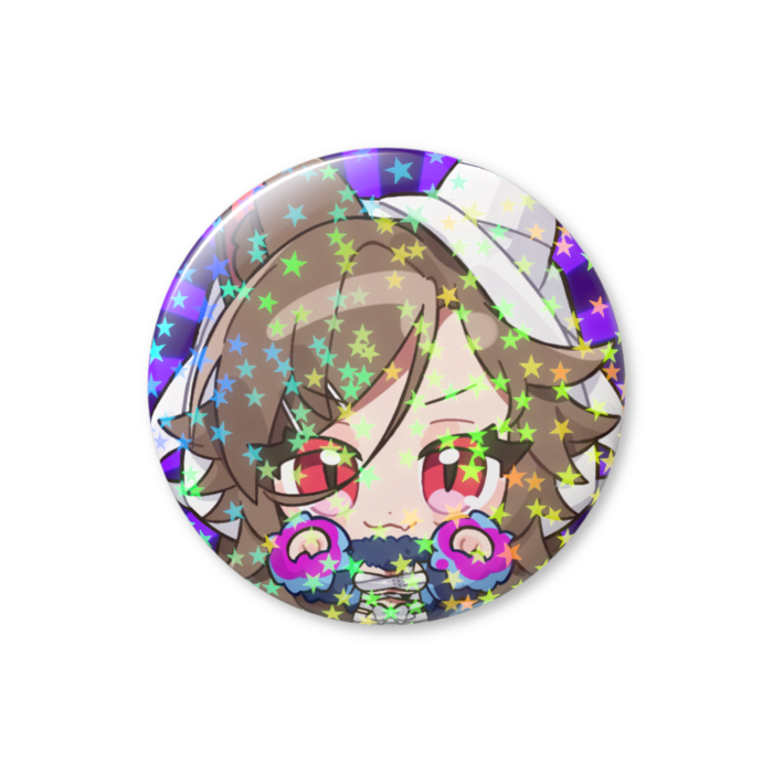 【syucat-A】ホログラム缶バッジ - 44mm