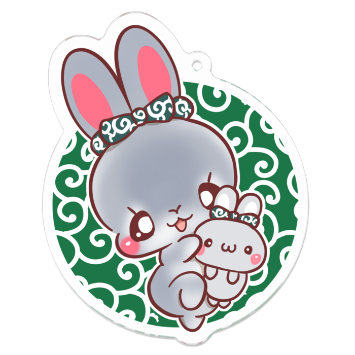 アクリルキーホルダー - 70 x 70 (mm)