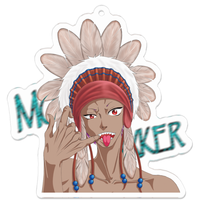 アクリルキーホルダー - 70 x 70 (mm)