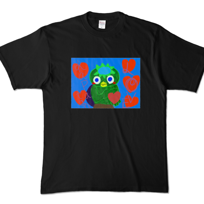 カラーTシャツ - XL - ブラック (濃色)