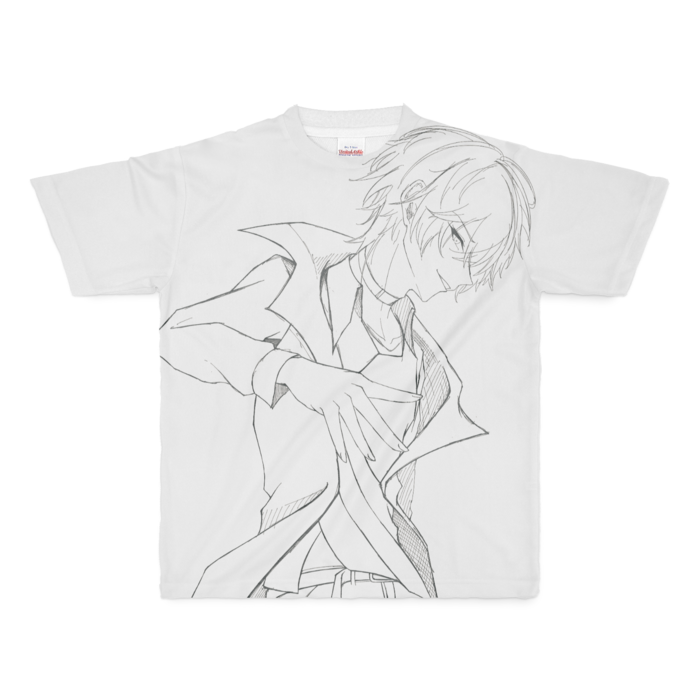 フルグラフィックTシャツ - M - 正面印刷のみ