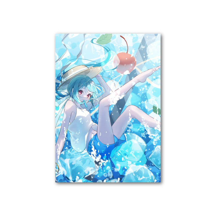 フォト風カード - 縦 - 片面