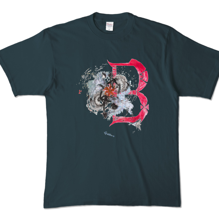 カラーTシャツ - XL - デニム (濃色)