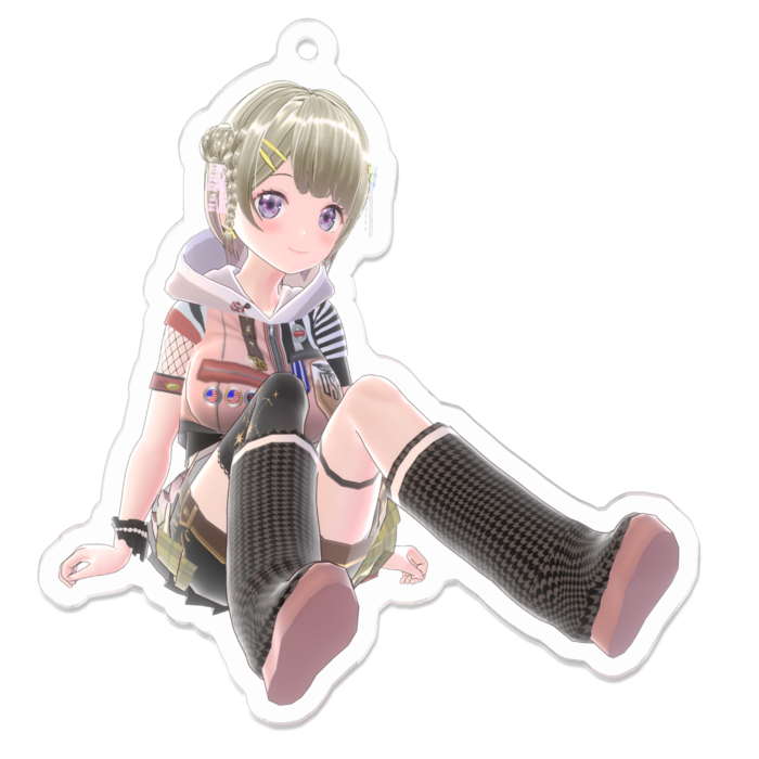 アクリルキーホルダー - 70 x 70 (mm)