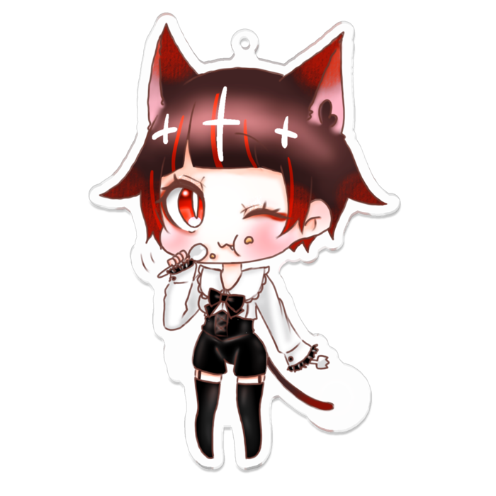 アクリルキーホルダー - 100 x 100 (mm)