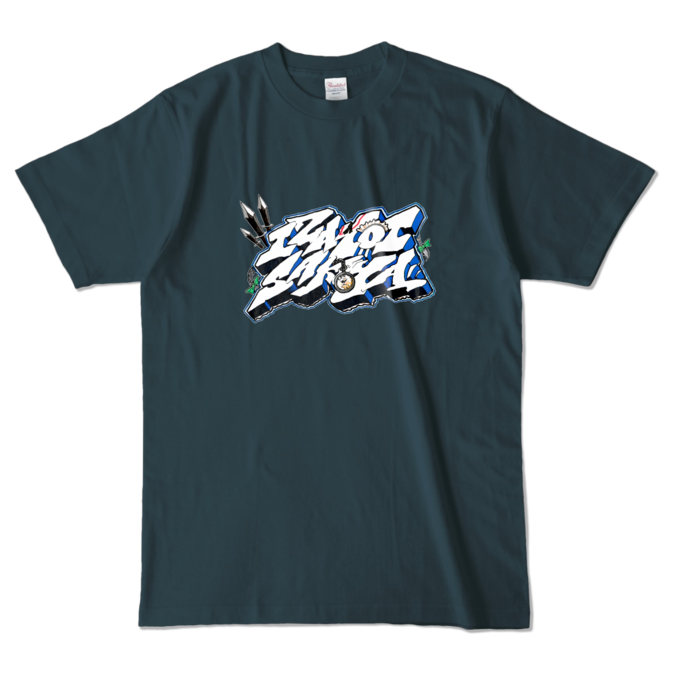 カラーTシャツ - L - デニム (濃色)