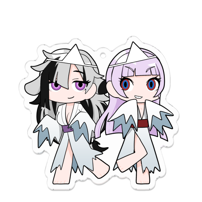 アクリルキーホルダー - 70 x 70 (mm)