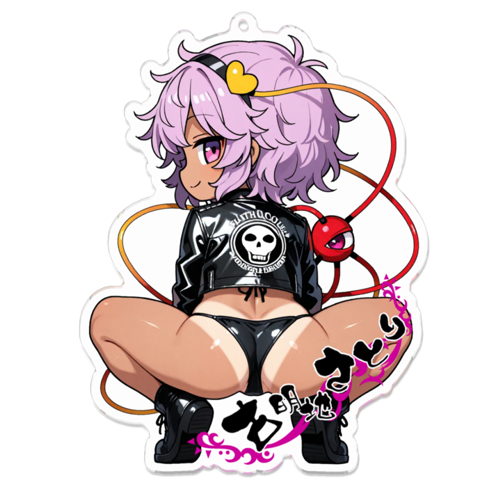 アクリルキーホルダー - 100 x 100 (mm)
