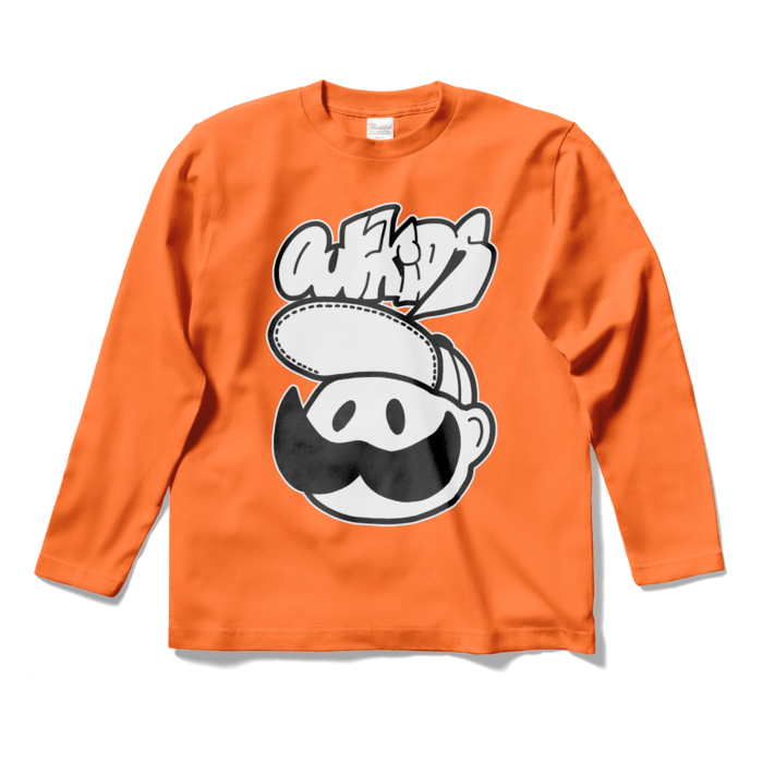 ロングスリーブTシャツ - S - オレンジ