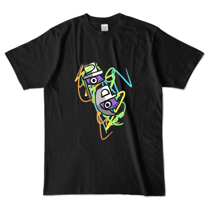 カラーTシャツ - L - ブラック (濃色)