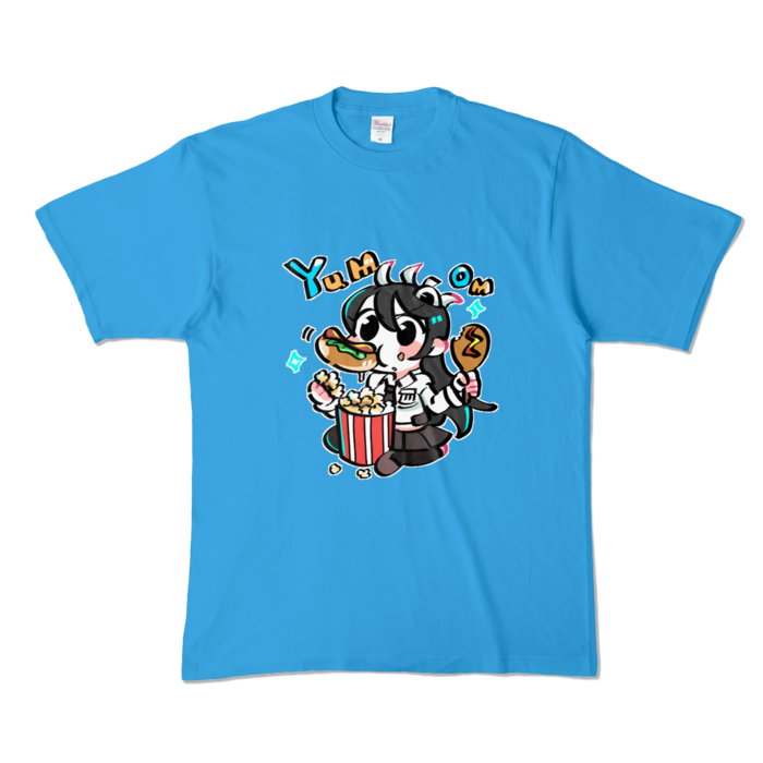 カラーTシャツ - XL - ターコイズ (濃色)