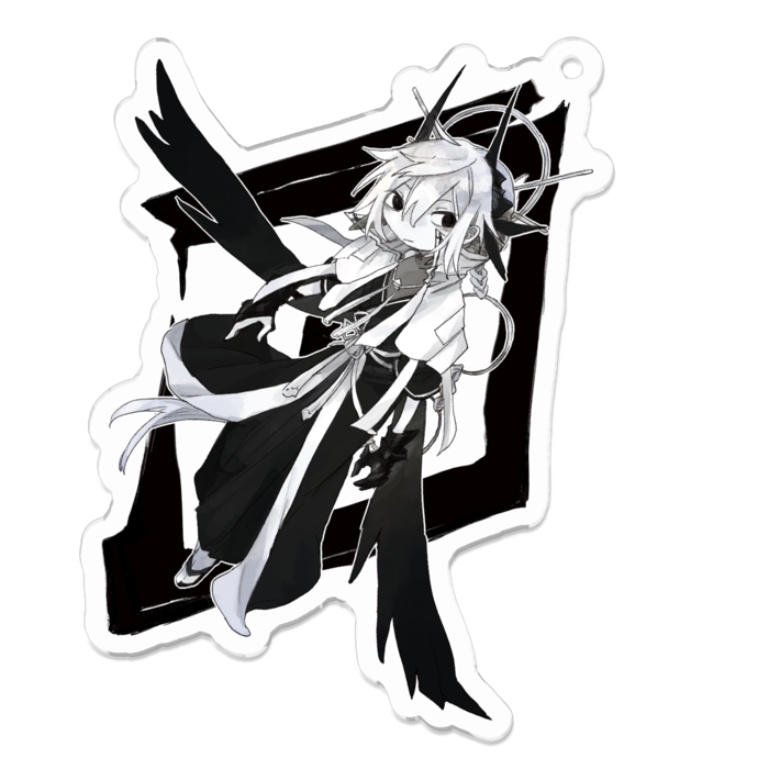 アクリルキーホルダー - 70 x 70 (mm)
