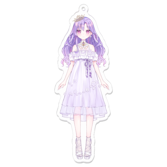 アクリルキーホルダー - 100 x 100 (mm)