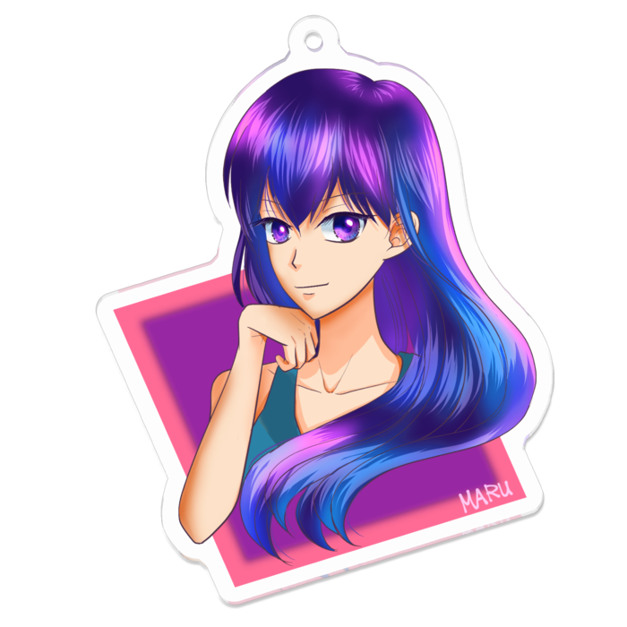 アクリルキーホルダー - 70 x 70 (mm)