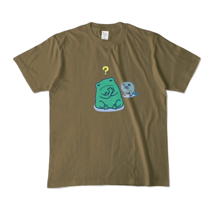 カラーTシャツ - M - オリーブ (濃色)