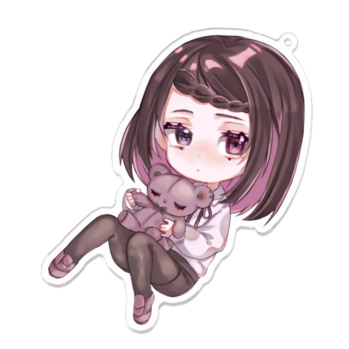 アクリルキーホルダー - 100 x 100 (mm)