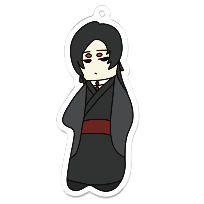 【ま〜】アクリルキーホルダー - 70 x 70 (mm)