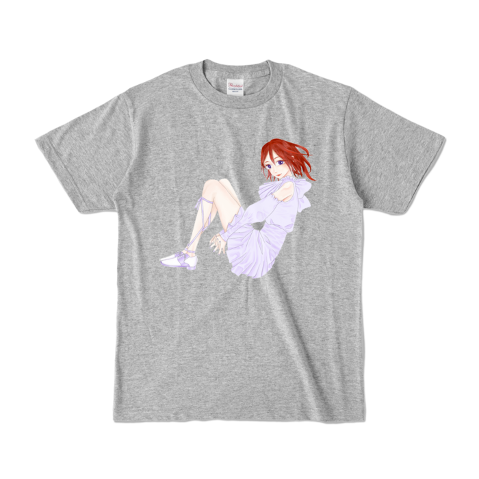 カラーTシャツ - S - 杢グレー （濃色）